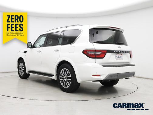 White 2021 Nissan Armada SL
