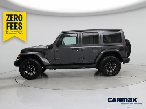 Gray 2025 Jeep Wrangler 4xe Sahara