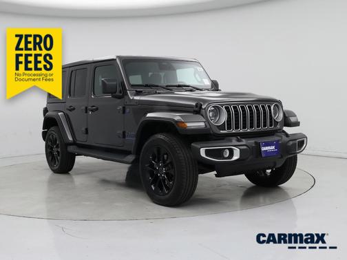 Gray 2025 Jeep Wrangler 4xe Sahara