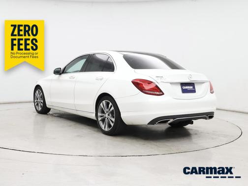White 2017 Mercedes-Benz C-Class