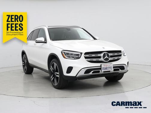 White 2020 Mercedes-Benz GLC 300