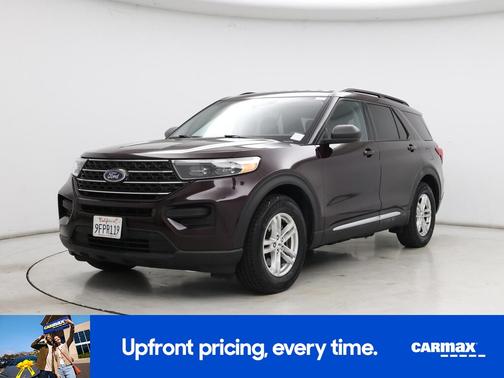 Burgundy 2023 Ford Explorer XLT