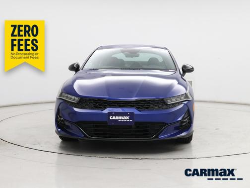 Blue 2022 Kia K5 GT-Line