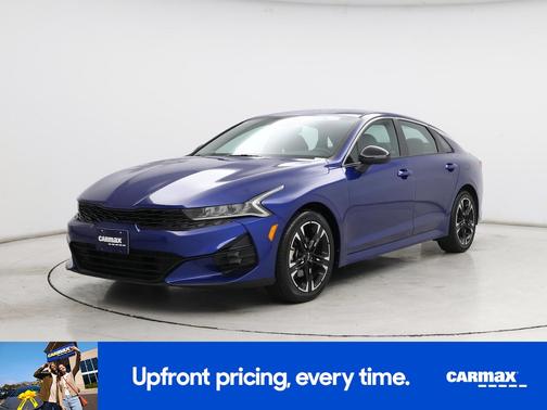 Blue 2022 Kia K5 GT-Line
