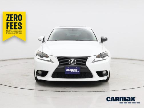 White 2014 Lexus IS 250