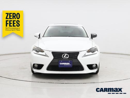 White 2014 Lexus IS 250