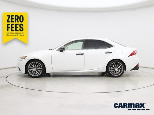 White 2014 Lexus IS 250