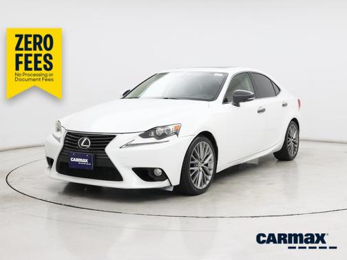 White 2014 Lexus IS 250