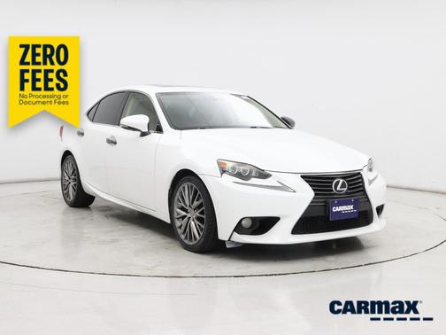 White 2014 Lexus IS 250