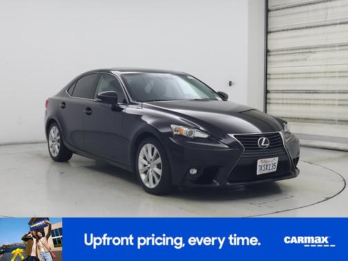 Black 2015 Lexus IS 250