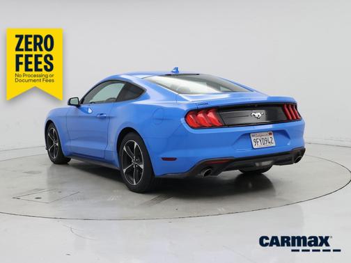 Blue 2023 Ford Mustang Ecoboost