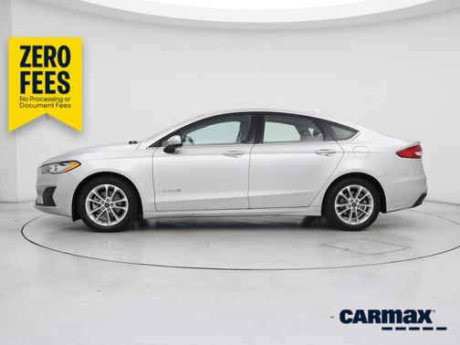 Silver 2019 Ford Fusion Hybrid SE