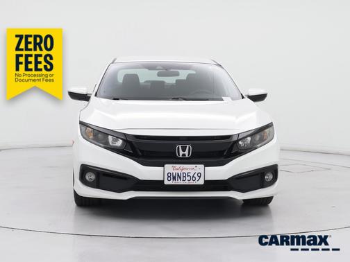 White 2021 Honda Civic Sport