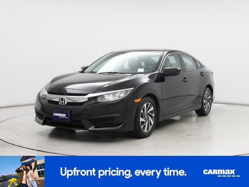 Black 2016 Honda Civic EX