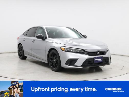 Silver 2022 Honda Civic Sport