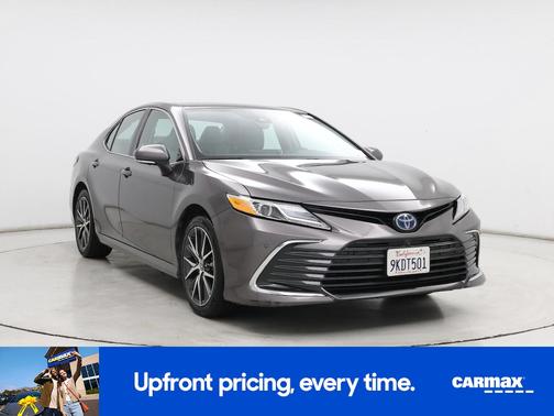 Gray 2024 Toyota Camry Hybrid XLE