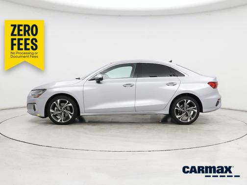 Gray 2022 Audi A3 Premium