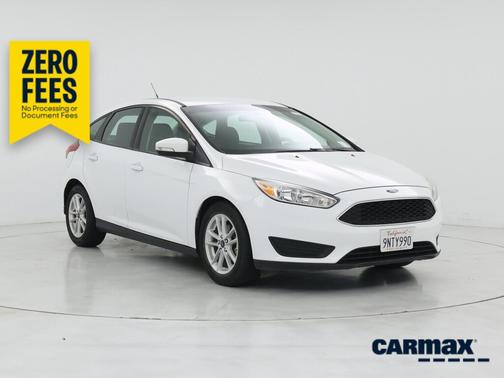 White 2017 Ford Focus SE