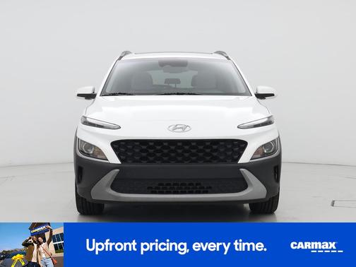 White 2022 Hyundai KONA SEL