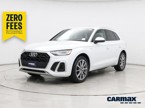 White 2021 Audi Q5 e Premium Plus