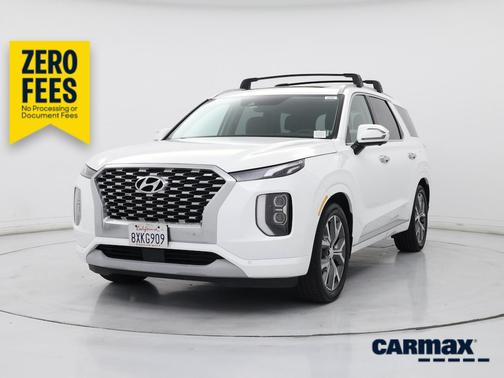 White 2022 Hyundai PALISADE Limited