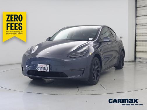 Gray 2023 Tesla Model Y Long Range