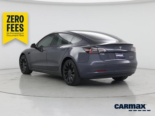 Gray 2023 Tesla Model 3 Performance