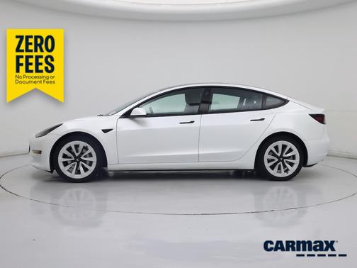 White 2022 Tesla Model 3