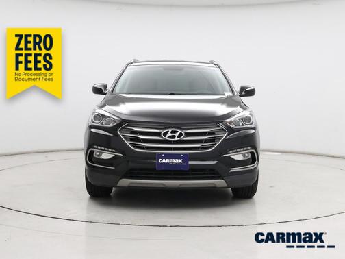 Black 2017 Hyundai Santa Fe Sport
