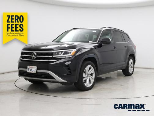 Black 2021 Volkswagen Atlas SE w/Tech