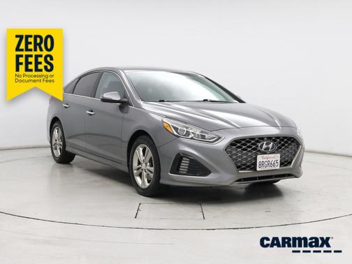 Gray 2019 Hyundai SONATA SE