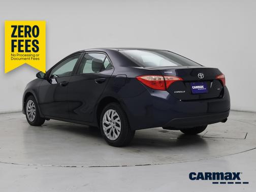 Blue 2017 Toyota Corolla LE