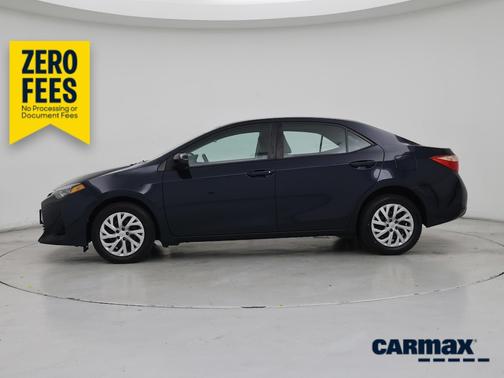 Blue 2017 Toyota Corolla LE