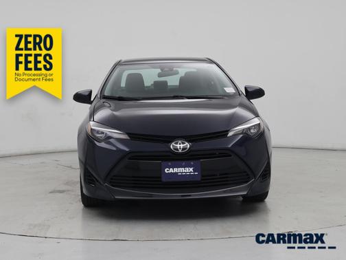 Blue 2017 Toyota Corolla LE