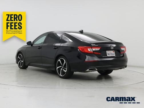 Black 2021 Honda Accord Sport