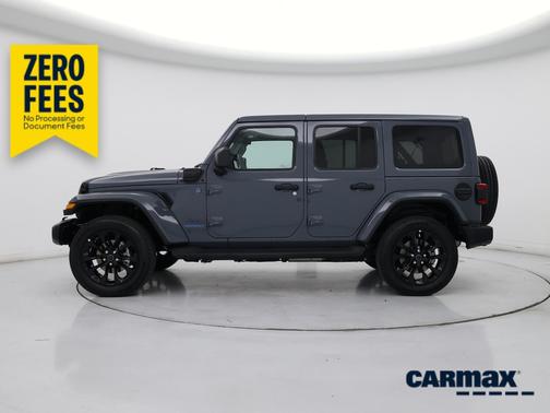 Gray 2025 Jeep Wrangler 4xe Sahara