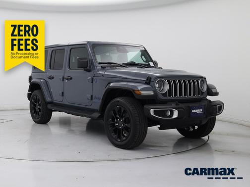 Gray 2025 Jeep Wrangler 4xe Sahara