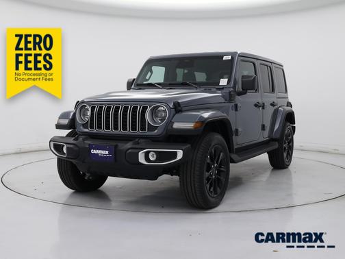 Gray 2025 Jeep Wrangler 4xe Sahara