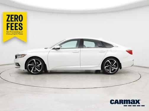 White 2019 Honda Accord Sport