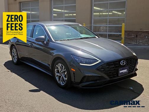 Gray 2023 Hyundai SONATA SEL
