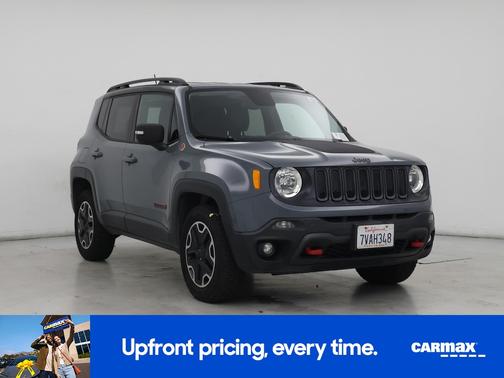 Blue 2016 Jeep Renegade Trailhawk