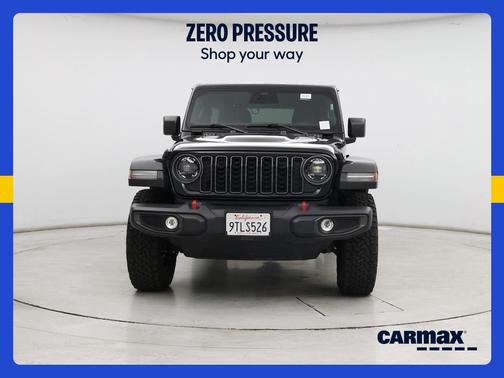 Black 2025 Jeep Wrangler Rubicon