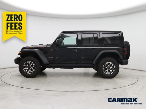 Black 2025 Jeep Wrangler Rubicon