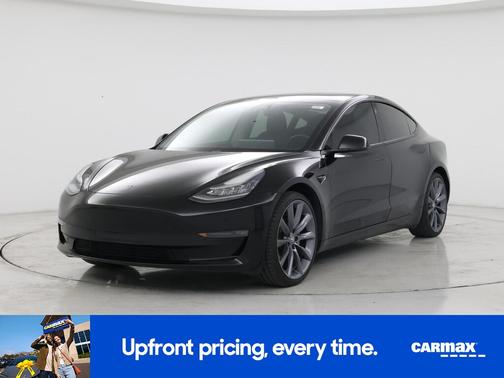 Black 2019 Tesla Model 3 Mid Range