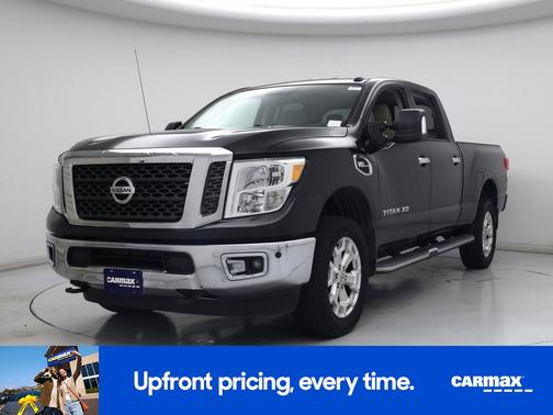 Black 2016 Nissan Titan XD SV