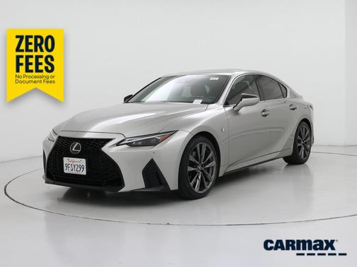 Silver 2023 Lexus IS 350 F-Sport