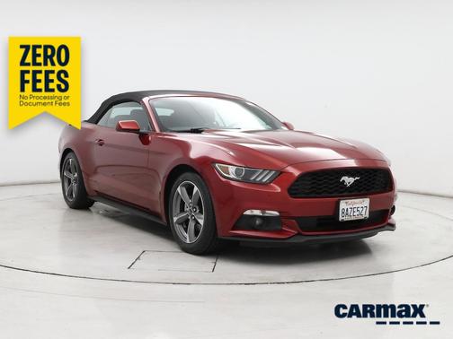 Red 2017 Ford Mustang