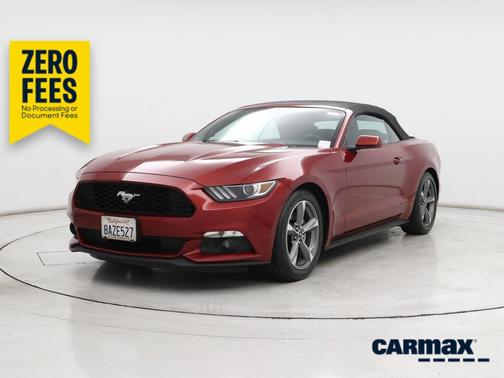 Red 2017 Ford Mustang