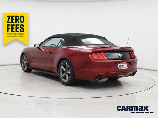 Red 2017 Ford Mustang