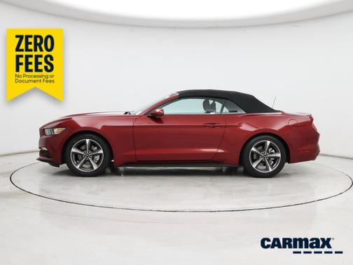 Red 2017 Ford Mustang